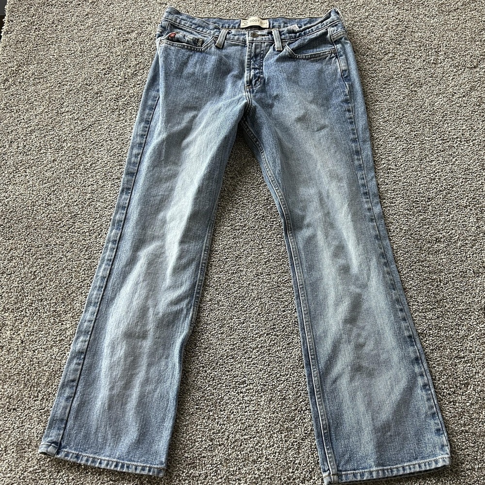 Y2K Arizona Jean Co Bootcut Jeans Juniors 9 Light Wash Blue 5-Pocket Denim Pants